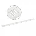 Uxcell Rectangle Shape Ventilation Grille Aluminum Alloy Louvered Air Vent 23 62 X 1 97 Inch For Wardrobe Cupboards