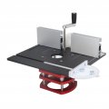 Woodworking Table Plate Cnc Machining Router Lift Kit 51mm Maximum Metal Construction Easy Installation Hand Operated For