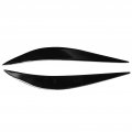 Nvcnx Headlight Eyebrow Eye Lid Protection Decoration For Bmw 4 Series F32 F33 F36 Car Headlamp Eyelid Strip Glossy Black