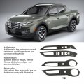 Window Lift Panel Cover Trim Carbon Fiber Interior Door Switch Button Replacement For Hyundai Santa Cruz 2022 And Later