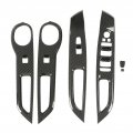 Window Lift Panel Cover Trim Carbon Fiber Interior Door Switch Button Replacement For Hyundai Santa Cruz 2022 And Later