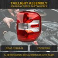 Dasbecan Tail Light Assembly Led For 2022 2023 2024 Ford Maverick Lariat Taillight Rear Lamp Right Passenger Side Nz6z-13404-b