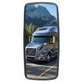Truck Hood Side Mirror For 2004 2016 Freightliner Columbia And M2 Manual Control Heated With Chrome Housing Left Or Right View 