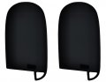 Silicone Rubber Key Fob Cover For Chrysler 300 Dodge Challenger Charger Dart Durango Journey Fiat 500 500l Compass Grand 