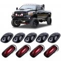 Marker Lights 5pcs Cab Smoke Top Roof Running Covers With 12led White Bulbs 4pcs Side Fender Light Replacement Fit For