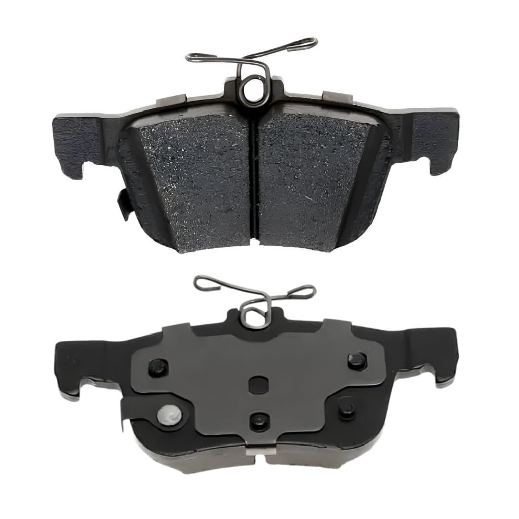 Rear Ceramic Brake Pad Set For Lincoln Mkx 2016 2018 Original Part Design Bonded Attachment Replacement 19387609 Alx Pau Ac