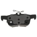 Rear Ceramic Brake Pad Set For Lincoln Mkx 2016 2018 Original Part Design Bonded Attachment Replacement 19387609 Alx Pau Ac