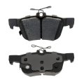 Rear Ceramic Brake Pad Set For Lincoln Mkx 2016 2018 Original Part Design Bonded Attachment Replacement 19387609 Alx Pau Ac