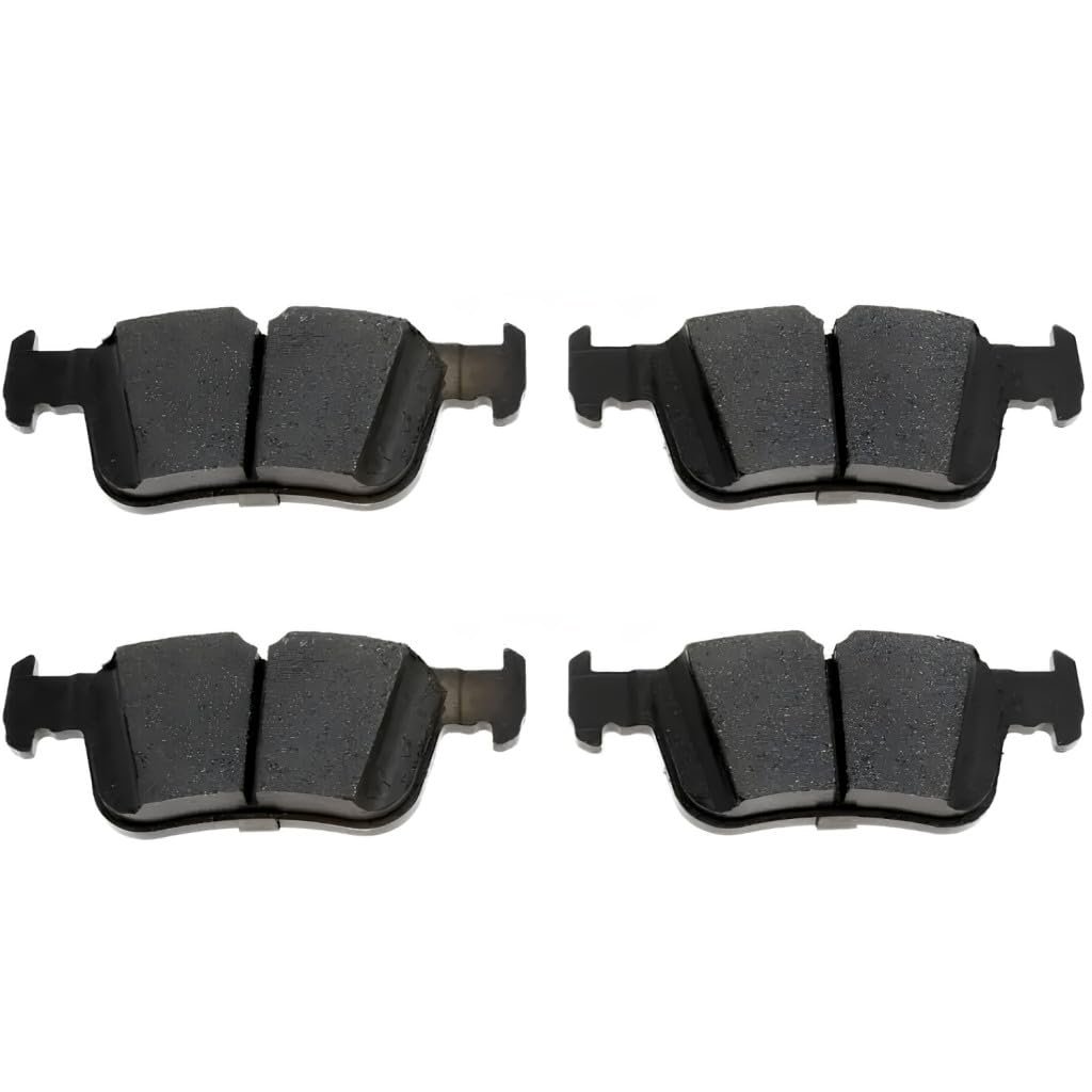 Rear Ceramic Brake Pad Set For Lincoln Mkx 2016 2018 Original Part Design Bonded Attachment Replacement 19387609 Alx Pau Ac