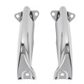 Front Bumper Guard For 1965 Chevrolet Impala W Accessory Holes Pair Show Steel Chrome Silvery 