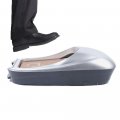 Shoe Wrapping Machine Cover Home Office Lab Automatic Film Portable Disposable Overshoes Dispenser Covers For Indoor Silver W 1 