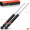 A-premium Rear Pair 2 Shock Absorber Compatible With Chevrolet Malibu 2016-2023 Buick Regal Sportback 2018 Driver And Passenger