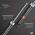 A-premium Rear Pair 2 Shock Absorber Compatible With Chevrolet Malibu 2016-2023 Buick Regal Sportback 2018 Driver And Passenger