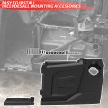 Black Rear Left Hand Fender With Rocker For Polaris Ranger Crew 570 Xp Full-size Ranger 900 1000 Diesel 2014-2019 Rear Side