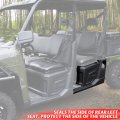 Black Rear Left Hand Fender With Rocker For Polaris Ranger Crew 570 Xp Full-size Ranger 900 1000 Diesel 2014-2019 Rear Side