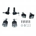 A-premium Set Of 6 Front Upper Lower Ball Joint Outer Tie Rod End Compatible With Chevrolet Camaro 1993-2001 Pontiac Firebird