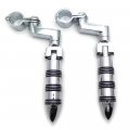 Xkh- Chrome O Ring Highway Foot Peg Kit 1 25 32mm Compatible With Magna Vf750 Vf1100 P N Xkh-216-058 Mt107-014-cd