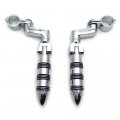 Xkh- Chrome O Ring Highway Foot Peg Kit 1 25 32mm Compatible With Magna Vf750 Vf1100 P N Xkh-216-058 Mt107-014-cd