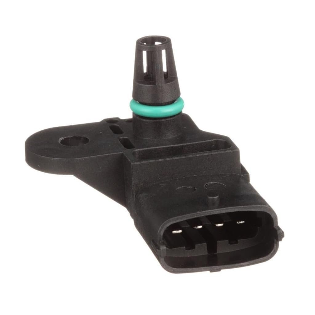 Intake Air Temperature Sensor For Fiat 500 2013 2014 2015 Replacement 90423637 As463 Black Plug In Connector Flange Mount Blade