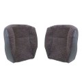 Mist Gray Front Driver And Passenger Bottom Cloth Seat Covers For Dodge Ram 1500 2500 3500 1998 1999 2000 2001 2002 Model Nr48h 