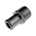 Hvac Heater Hose Connector Steel Barb To Male Thread 0 625 In And 5 Outside Diameter Straight Fitting Alx-pau-mm-56356-cl360a50 