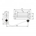 Marie Door Chain Lock Brass Swing Bar Guard With Security Auxiliary Heavy Duty Latch For Inside