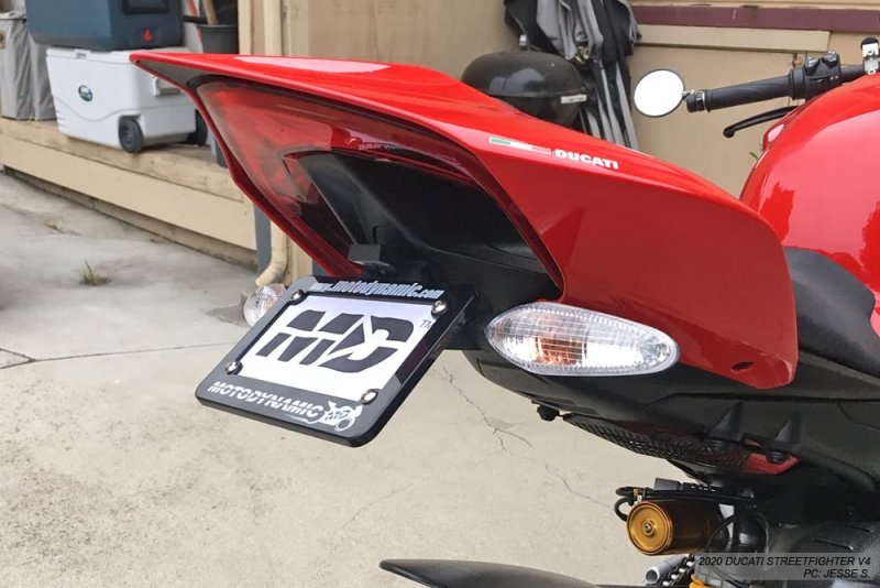 Fender Eliminator Kit For Ducati Streetfighter V4 V4s 2020-2023