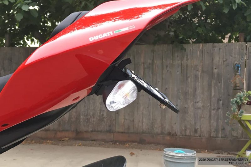 Fender Eliminator Kit For Ducati Streetfighter V4 V4s 2020-2023