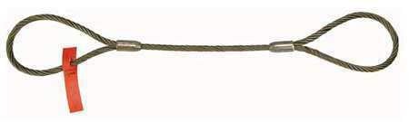Sling Wire Rope 3 Ft L Vert Cap 1300 Lb Lift-all 14eex3