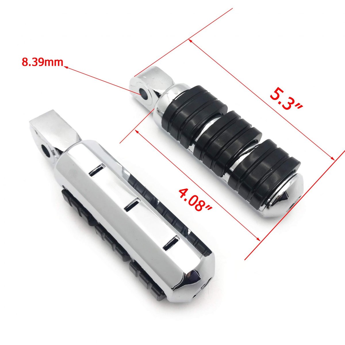 Smt-front Foot Peg For Can-am Spyder Rs Models Gl1800 F6b Cbr 929 Valkyrie Suzuki Volusia 800 Boulevard M90 Gsx-r 1000