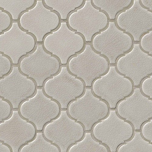 Fog Arabesque 6mm Ceramic Mosaic Tile