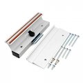Baomain 1 Set Patio Door Handle C-1005 4-15 16 Hole Centers Surface Mounted Clamp Style Aluminum