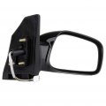 Passenger Side View Mirror For 2003-2008 Toyota Corolla Power Adjust No Folding Non Heated Black Abs Exterior
