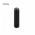 Uxcell Ball Point Set Screws 10pcs M6 X 25mm High Carbon Steel Metric Spring Hex Socket Grub Screw