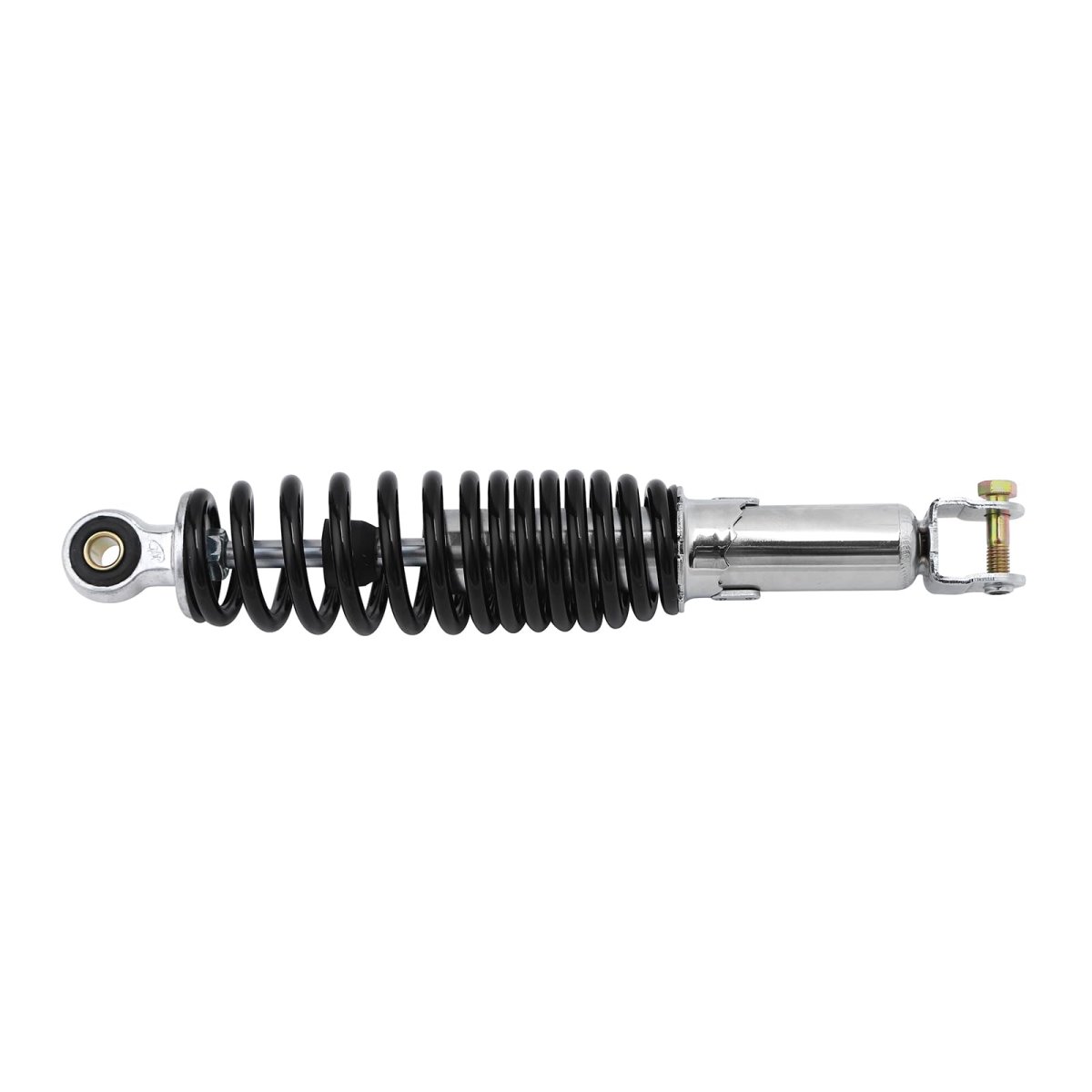 Dual Rear Shock Absorbers For Chinese Gy6 Scooter Mopeds 305mm Length With Adjustable Spring Preload And 10mm Mounting Hole