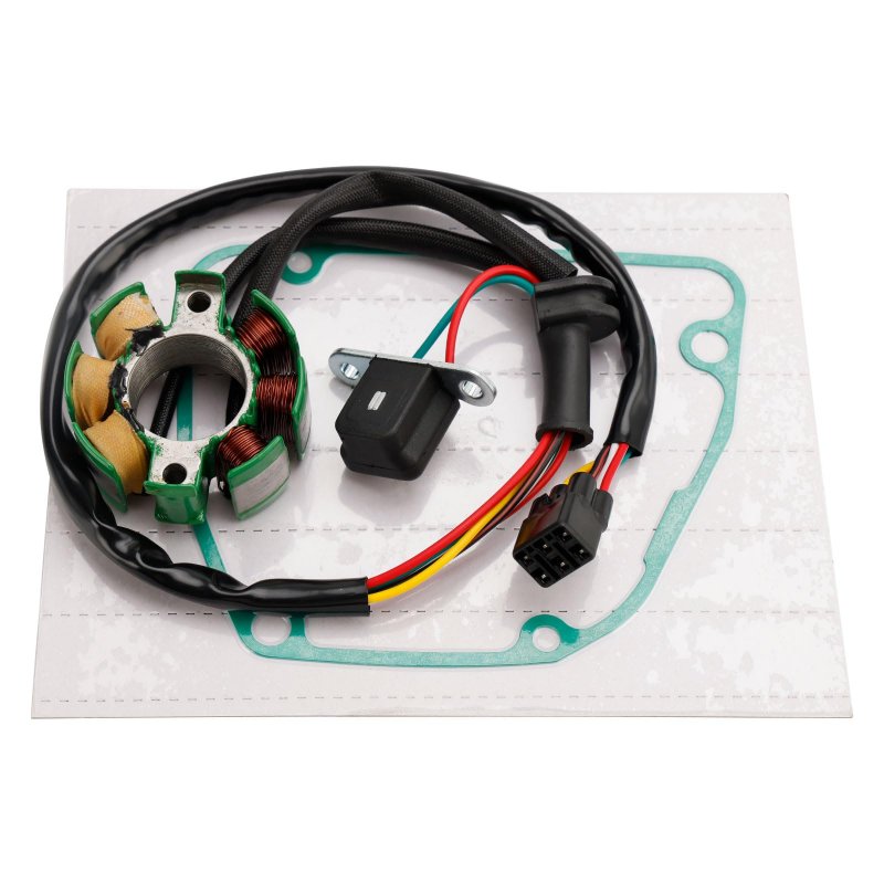 Magneto Coil Stator Generator Gasket Assy For Suzuki Rmz250 Rm-z250 2007-2009 32101-10h00 11483-10h00