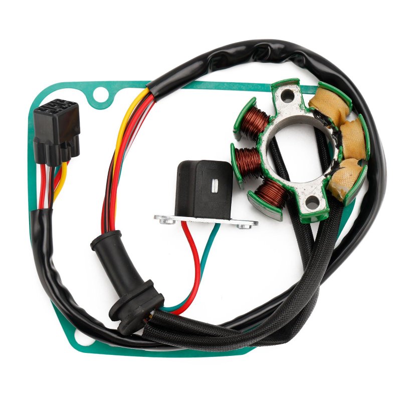 Magneto Coil Stator Generator Gasket Assy For Suzuki Rmz250 Rm-z250 2007-2009 32101-10h00 11483-10h00