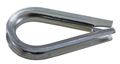 Loos Cableware An100-8 Zinc Plated Thimble For 7 32 And 1 4 Diameter Wire Rope 5 Piece 