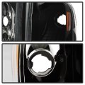 Acanii For Black 1994-2001 Dodge Ram 1500 2500 3500 Headlights W Corner Lights Signal Lamps Driver Passenger Side