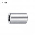 Uxcell 4pcs Stainless Steel Spacer 5 16 Bore X 8 Od 1 Length Screw Standoff Bushing Plain Finish Round Metal For Screws Bolts