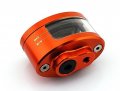 Orange Motorcycle Racing Parts Cnc Billet Front Motorbike Brake Reservoir Clutch Master Cylinder Fluid Oil Universal 2 For