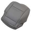 Driver Side Bottom Replacement Seat Cover Gray Microfiber Leather For Toyota Land Cruiser Base Sport 1990 To 1997 With 0 5 In 