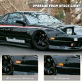 Njsbyl S13 Front Rear Side Marker Lamps For Nissan 1989 1990 1991 1992 1993 1994 240sx Amber Red Led Turn Singal Light Kits Se