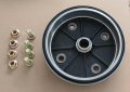 Wantone Racing Front Brake Drum Hub 41038-1227 With Seal Lug Bolts Replacement For 1994-2000 Kawasaki Mule 2010 2020 2030 2500 