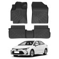Corolla Floor Mats Car For Toyota 2009-2013 All Weather Mat Accessories Heavy Duty Rubber 