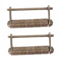 2pcs Antique Combination Lock Padlock Creative Password Retro Classic Chinese Ancient Style Outdoor Suitcase