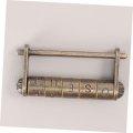 2pcs Antique Combination Lock Padlock Creative Password Retro Classic Chinese Ancient Style Outdoor Suitcase