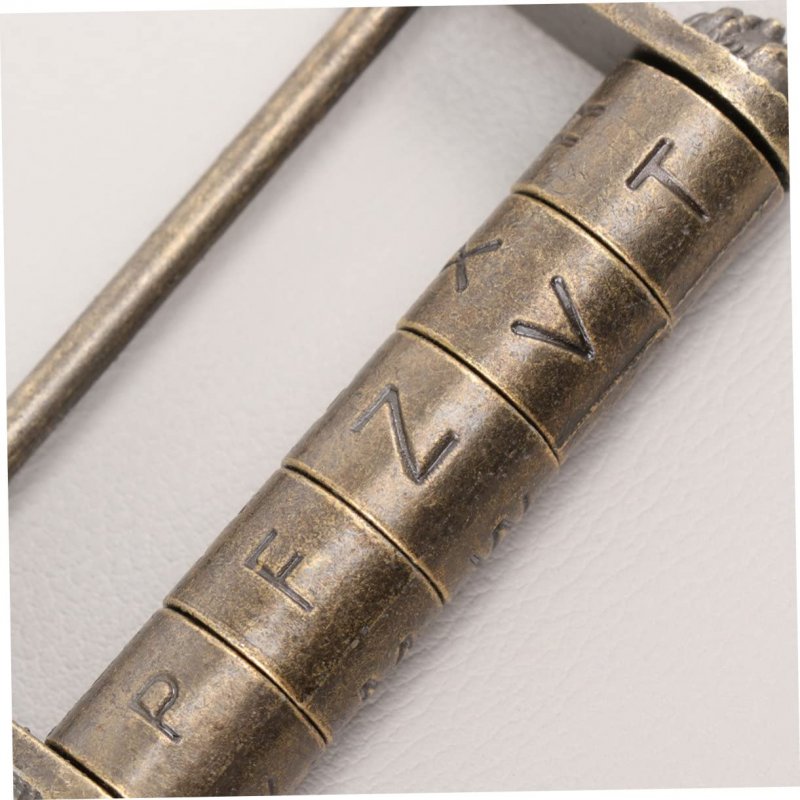 2pcs Antique Combination Lock Padlock Creative Password Retro Classic Chinese Ancient Style Outdoor Suitcase