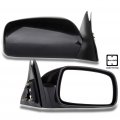 Ocpty Black Passenger Side View Mirror Smooth With Power Adjustment Non-folding Non-heated Compatible For 2007-2011 Toyota