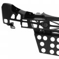 Kuafu Front Bumper Face Bar Impact Absorber Compatible With 2007-2014 Ford Expedition Black Pp Plastic Replacement For
